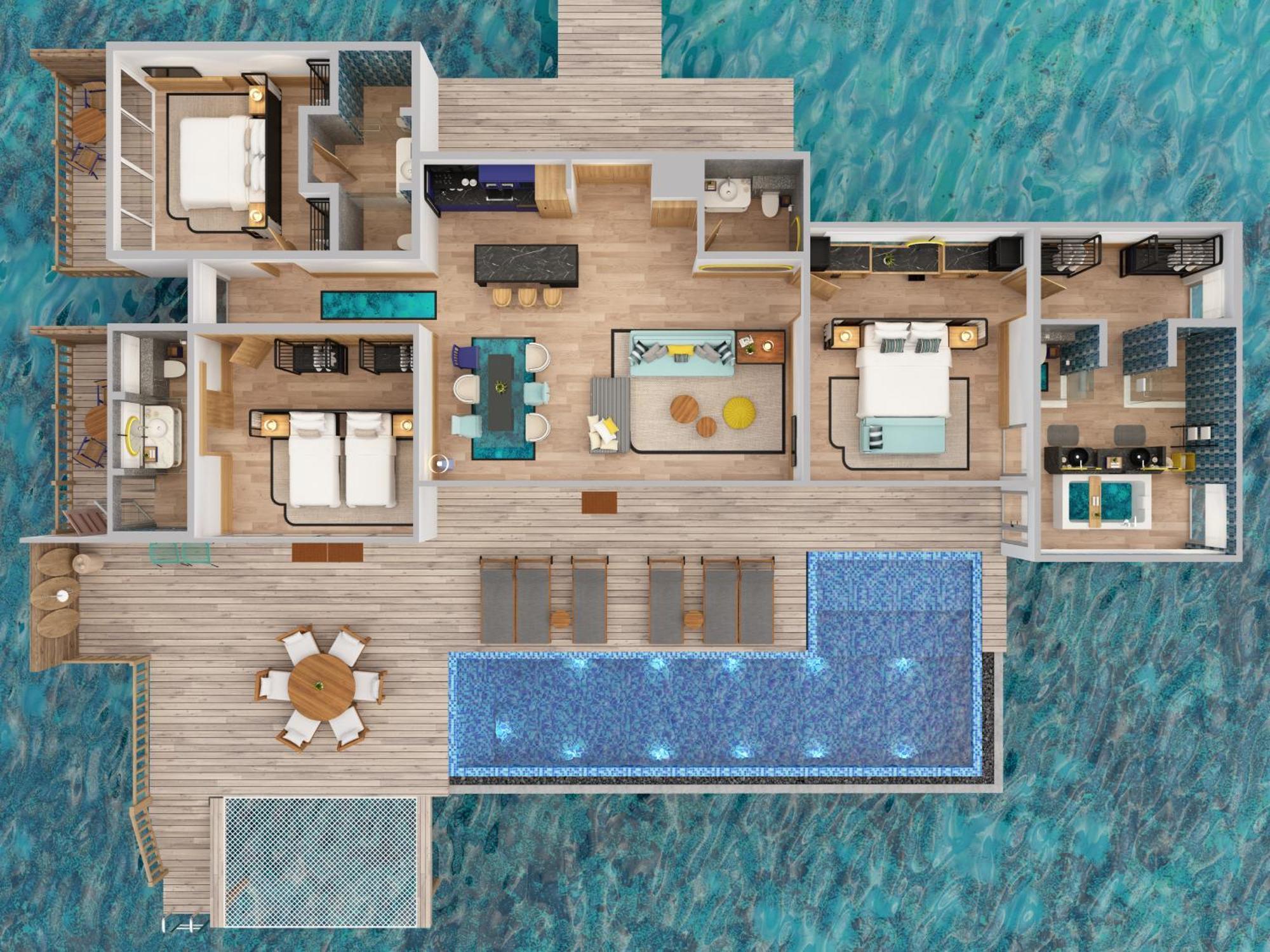 Avani Plus Fares Maldives Resort - 50 Percent Off On Seaplane Transfer For Minimum Stay Of 3 Nights And More For Stays Until 31 October 2025 Kendhoo Rum bild