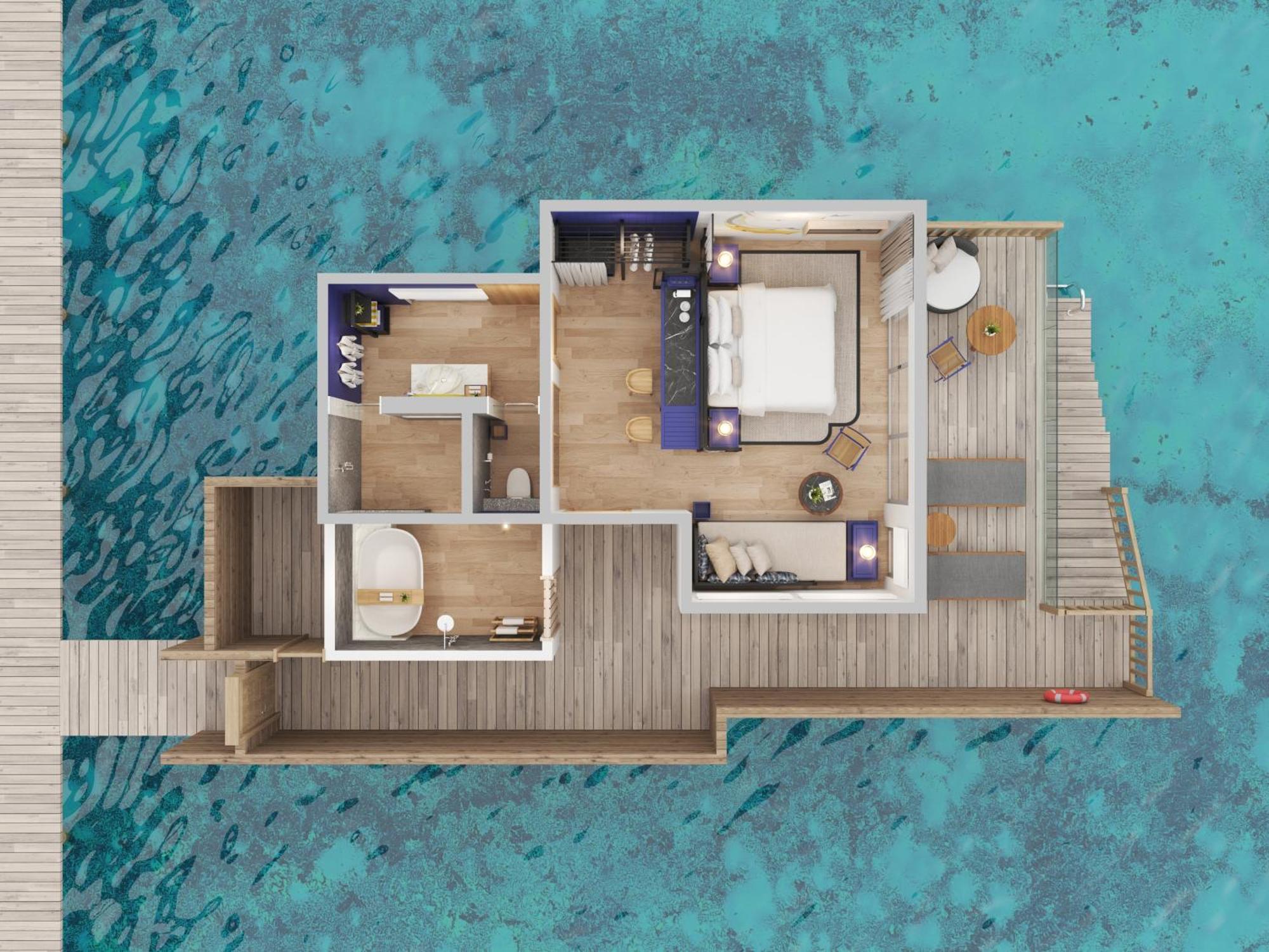Avani Plus Fares Maldives Resort - 50 Percent Off On Seaplane Transfer For Minimum Stay Of 3 Nights And More For Stays Until 31 October 2025 Kendhoo Rum bild